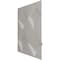 Ekena Millwork 19 5/8in. W x 19 5/8in. H Bradley EnduraWall Decorative 3D Wall Panel Covers 2.67 Sq. Ft. WP20X20BYDRU - alternate 4